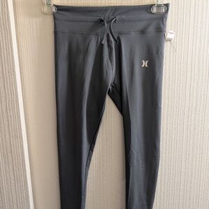 Hurley Girls Grey NWT Leggings Size M 10-12